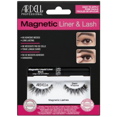 Ardell Magnetic Liquid Eyeliner & Lash - Demi Wispies