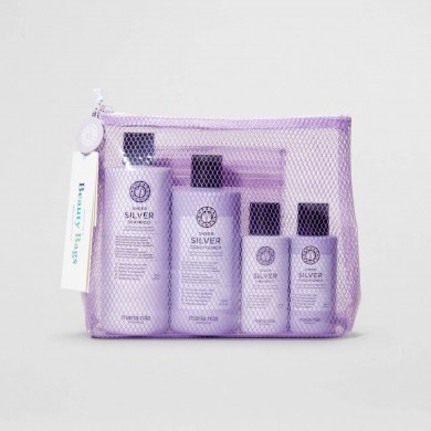 Maria Nila Sheer Silver Beauty Bag 2022