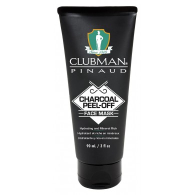 Clubman Peel-off Black Charcoal Masker