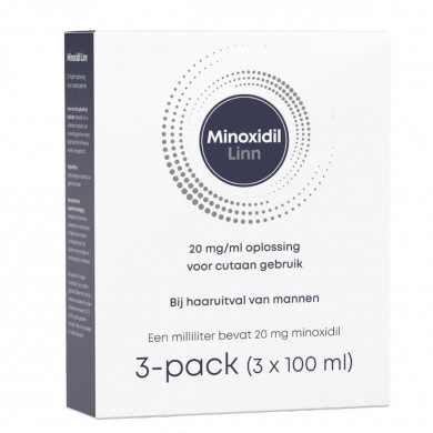 Minoxidil Linn 2% 3-pack (3x 100ml)