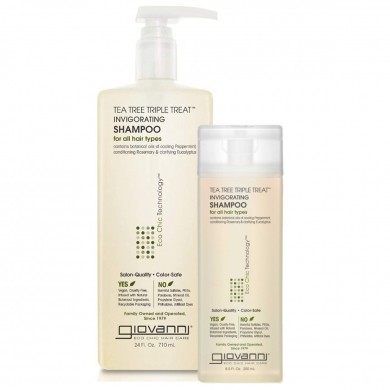 Giovanni Cosmetics - Tea Tree Triple Treat Invigorating Shampoo