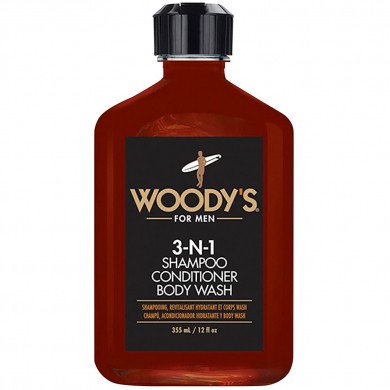 Woody's 3-N-1 Shampoo, Conditioner & Body Wash