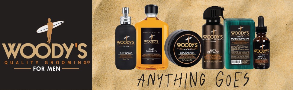 woody's baard en scheer producten